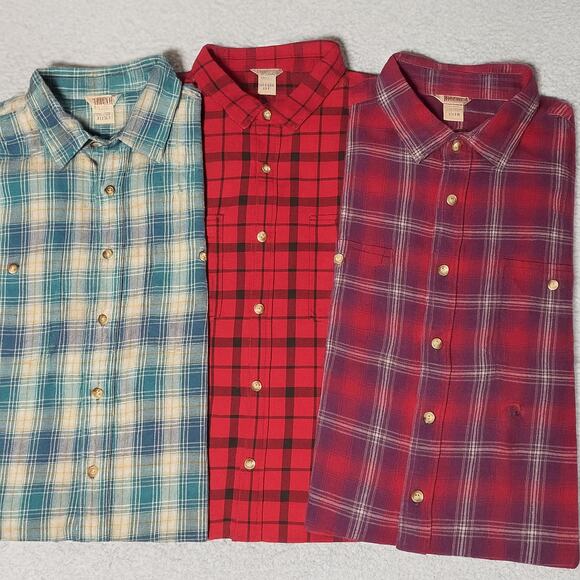 Duluth Mens Flannel Shirts XL Bundle  (One’s Got Stories!) - Picture 1 of 6